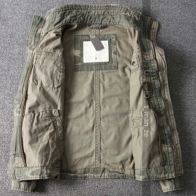 Brand Army Male Jackets Camouflage Uniform Clothing Winter OvercoatsOutdoor Military Jackets and Coat For Men Clothing