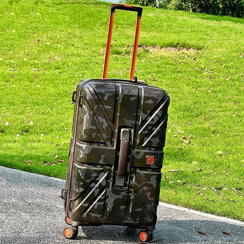 Luggage Female 20 "boarding suitcase 30 large capacity high appearance horizontal trolley box cardan wheel male