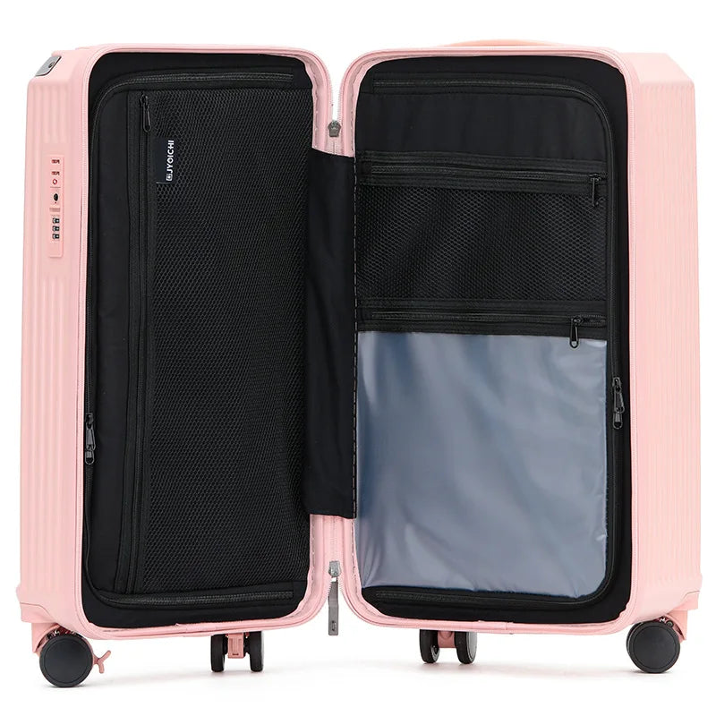 Luxury Large-capacity travel luggage 22/26/28/30/32/36 inch trolley suitcase mute brake men's and women's super fashion suitcase