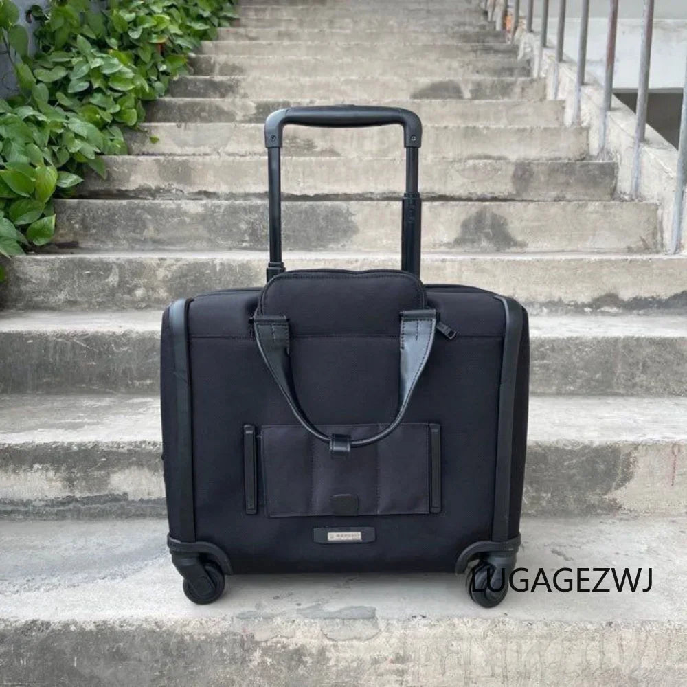 Famous Brand Nylon Suitcase Oxford Cloth Canvas Rolling Luggage Universal Wheel Password Lock Business Carry ON Suitcase