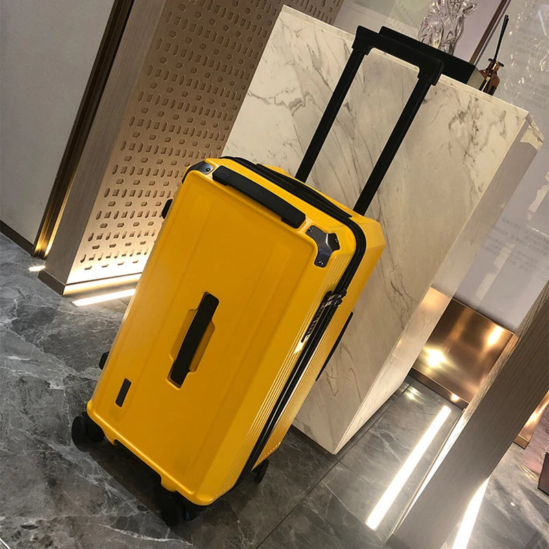 Luxury Large-capacity travel luggage 22/26/28/30/32/36 inch trolley suitcase mute brake men's and women's super fashion suitcase