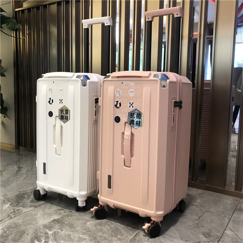 Luxury Large-capacity travel luggage 22/26/28/30/32/36 inch trolley suitcase mute brake men's and women's super fashion suitcase