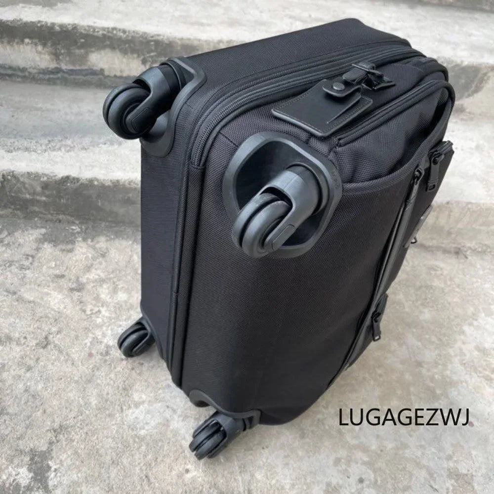 Famous Brand Nylon Suitcase Oxford Cloth Canvas Rolling Luggage Universal Wheel Password Lock Business Carry ON Suitcase